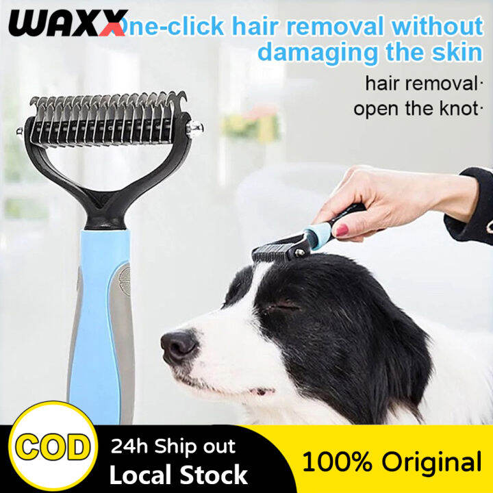 Pet Dog Cat Hair Brush Professional Knot Comb Brush Removal Brush Hair ...