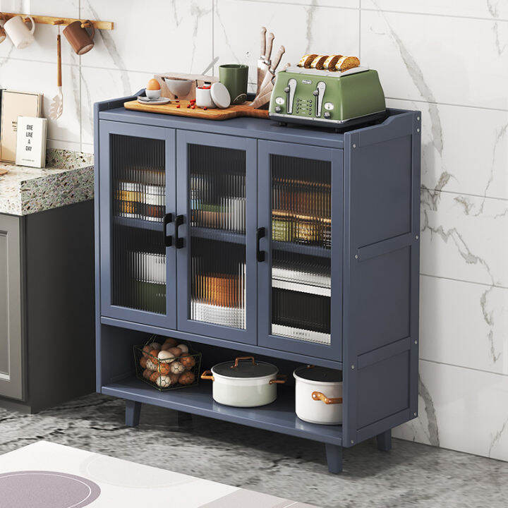 Modern Minimalist Kitchen Locker Living Room WallSide Storage