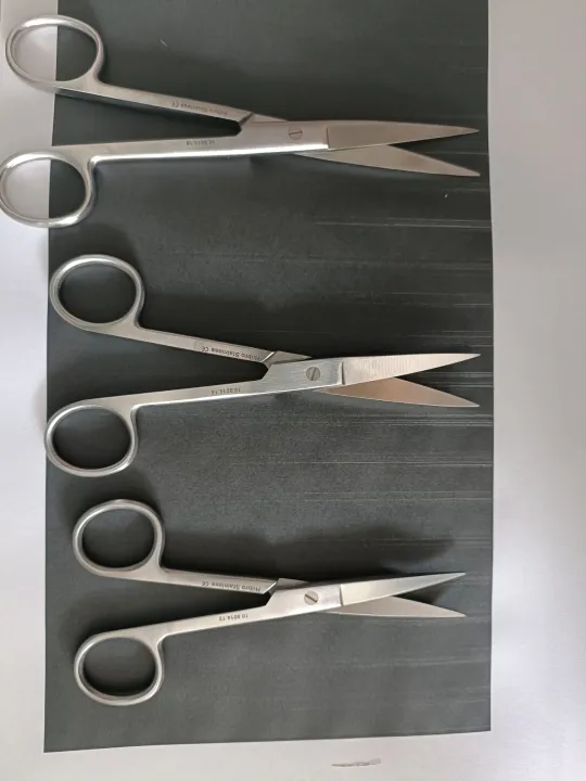 5.5 Inch Operating/Dissecting Scissors - Sharp/Sharp Blades, Straight, Stainless Steel