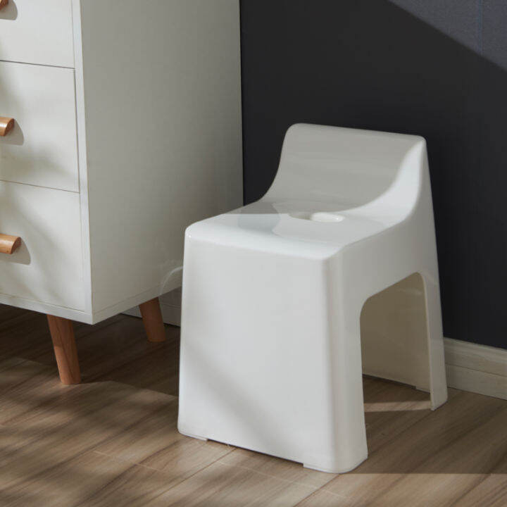 Japanese Style Bath Stool Fashion Creative Shoes Changing Small Short