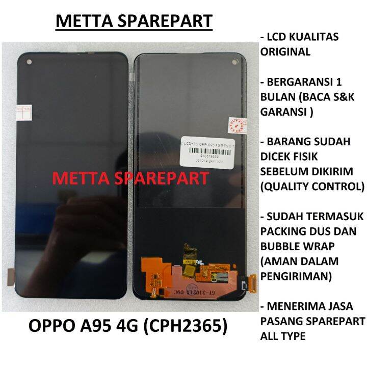Original OEM LCD Touchscreen Oppo A95 4G (CPH2365) | Lazada Indonesia