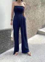 จั๊มสูทเกาะอกเกาหลี Linen jumpsuit ||| GB SHOP |||