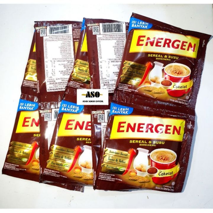 ENERGEN ALL VARIAN KEMASAN SACHET ISI 10SACHET Lazada Indonesia