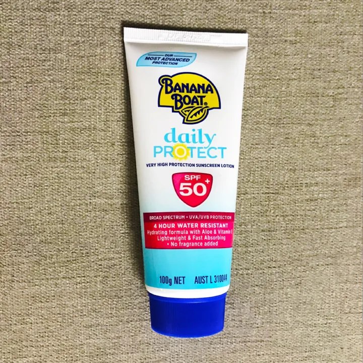 Banana Boat Daily Protect Sunscreen Lotion 100ml Lazada PH