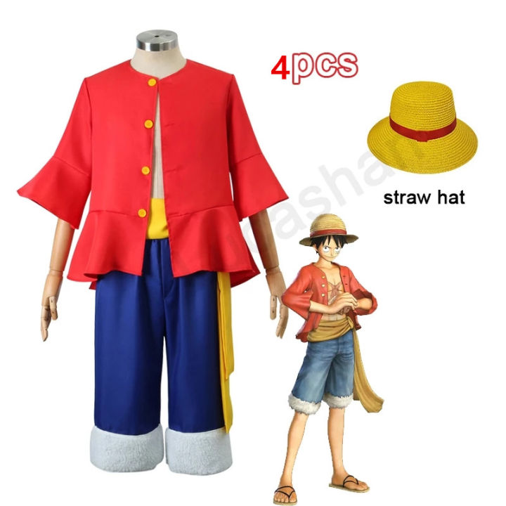 King Of The Sea Clothes Children's Halloween Cosplay Adult Straw Hat 