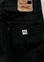 กางเกงยีนส์(มือสองแท้?%) Levi’s 501 (ซุปเปอร์แบล็ค) เอวป้าย 34” เอววัดจริง 35” MADE IN PAKISTAN (รหัสT78) ยาวทั้งตัว 40” ยาวจากเป้าถึงปลายขา 29” ปลายขากว้าง 8.5” *** สนใจสอบถามข้อมูลเพิ่มเติมได้ค่ะ***