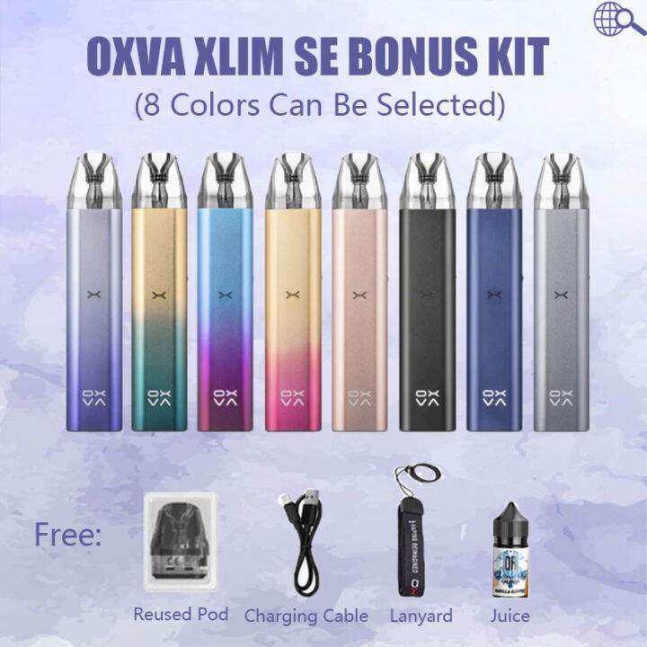 Oxva Xlim V2 Original Oxva Vaping Smoke Authentic Oxva Xlim Se Bonus ...