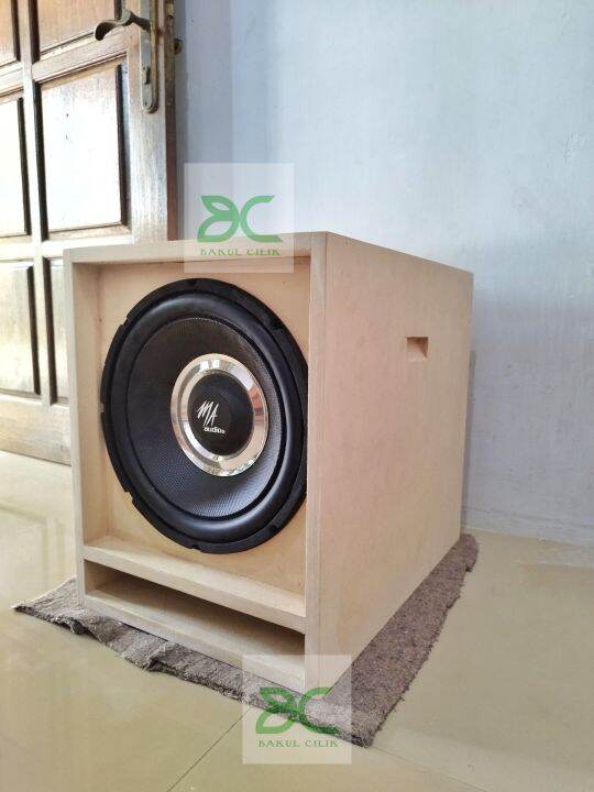 Box Subwoofer 12 Inch MDF Solid Halus Full Finishing Lazada Indonesia