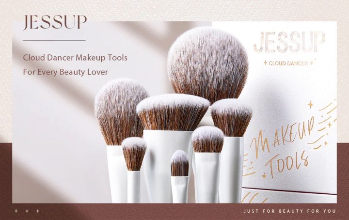 jessup-14pcs-makeup-brushes-collection-cloud-dancer-t343-เซ็ตแปรง-14-ชิ้น