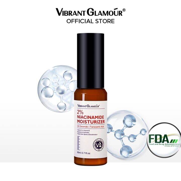 VIBRANT GLAMOUR FDA 2 Niacinamide Whitening Face Gel 5X Ceramide Skin