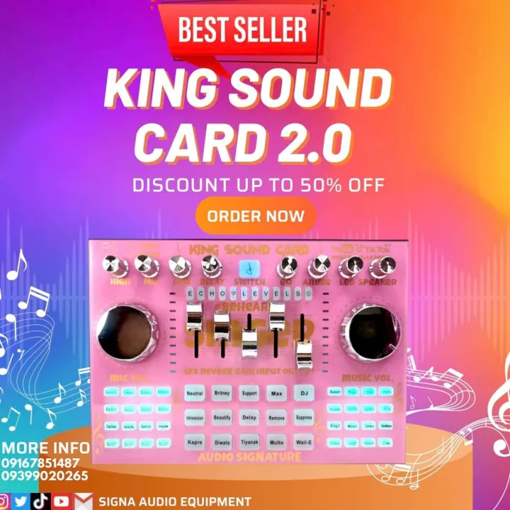 King Sound Card Version 2 Lazada PH