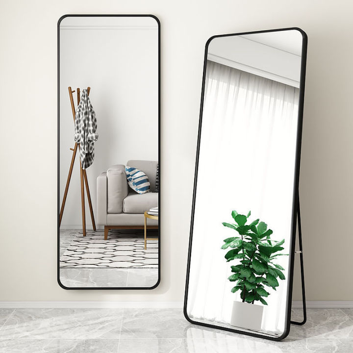 SUNNY【Hot Selling】Standing Long Mirror Full body Mirror Nordic Full ...