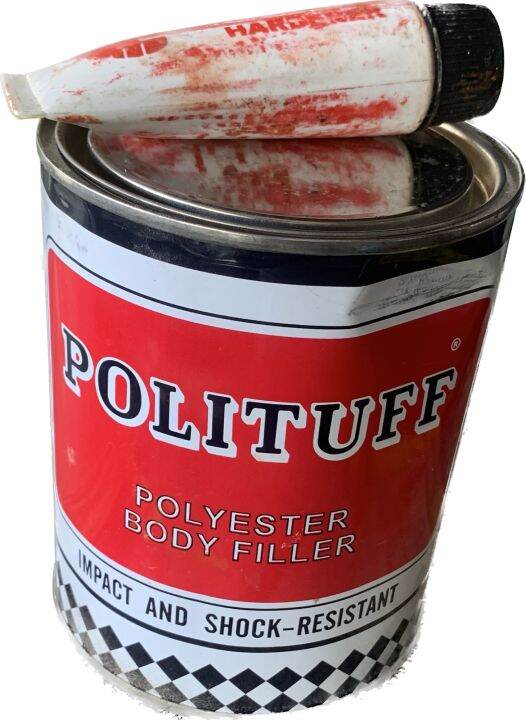 Polituff body filler 1l Lazada PH