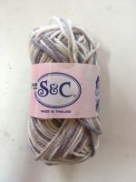 ไหมพรมเส้นใหญ่ S&amp;C สีเหลือบ 40 กรัม สี 545