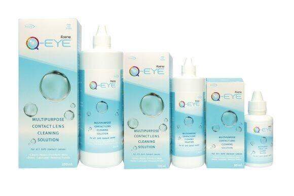 q-eye-น้ำยาล้างคอนแทคเลนส์-แช่เลนส์ได้-หยอดตาได้-มีขนาด-60ml-120ml-250ml