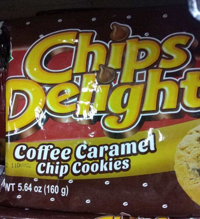 CHIPS DELIGHT COFFEE CARAMEL CHIP COOKIES 160g. Lazada PH
