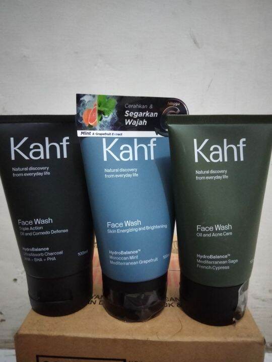 Kahf Face Wash 100 ml Lazada Indonesia