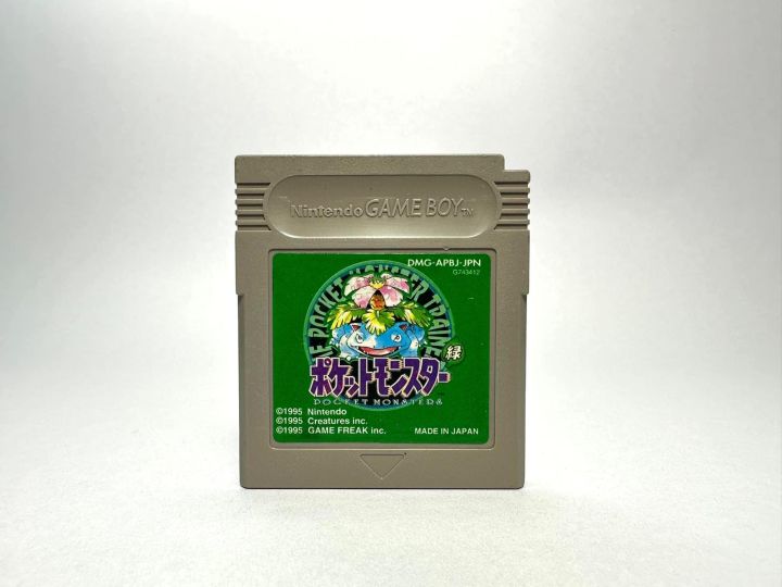 ตลับแท้-game-boy-japan-pokemon-pocket-monster-green-ver