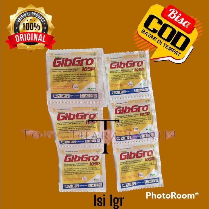 Gibgro Sp Gram Per Sachet Zpt Penyubur Padi Gabah Jagung Lazada Indonesia