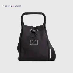 Tommy Hilfiger TH Chic Nylon Shoulder Bag - Black