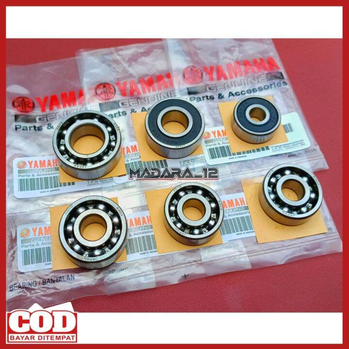 BEARING LAHER LAHAR SET RASIO GEARBOX YAMAHA NMAX AEROX 155 LEXY FREEGO