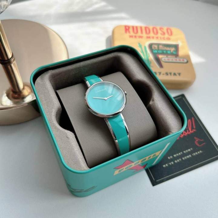 ของแท้100-calvin-klein-seduce-quartz-blue-dial-ladies-watch-k4e2n11