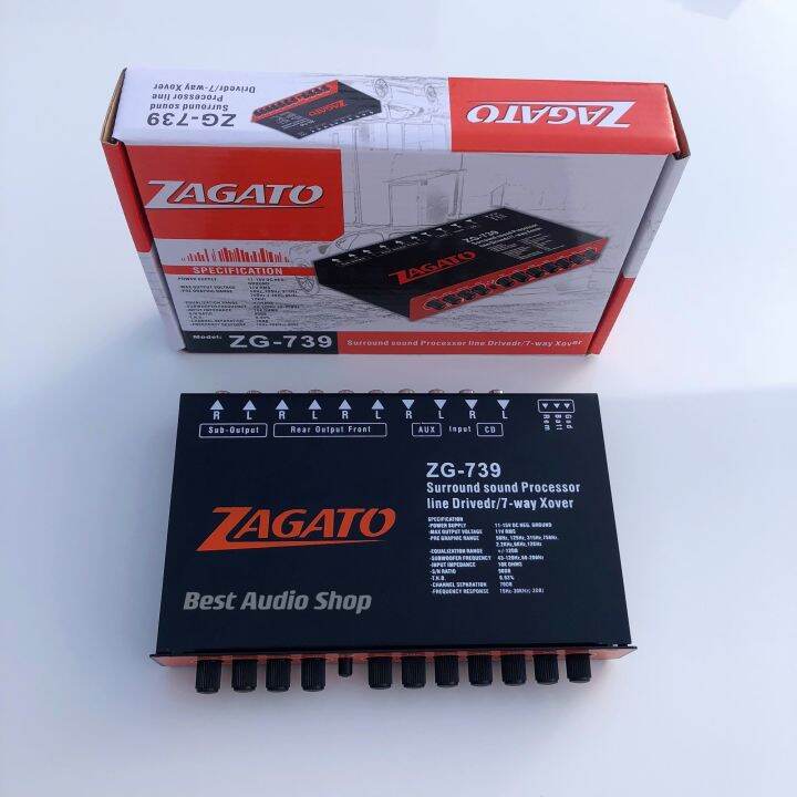 best-audio-shop-ปรีแอมป์รถยนต์-7-แบนด์-zg-739-แยกซับอิสระ-วอลุ่มอลูมีเนียม-ปรีปรับเสียง-ปรีแอมป์ติดรถยนต์-ปรีแอมป์-เครื่องเสียงรถยนต์-ต่อ-เพาเวอร์แอมป์-เครื่องขยายเสียง-class-ab-class-d