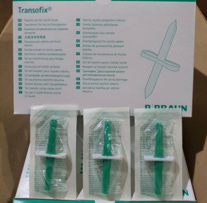 Transofix B Braun / Alat Tusuk Nacl / Alat Penyambung Plabot | Lazada ...