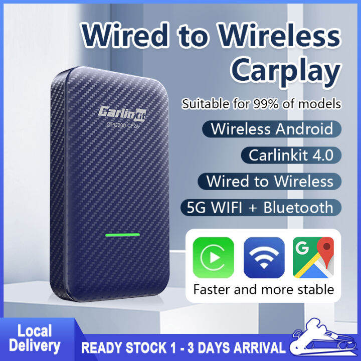 Carlinkit 4.0 Wireless CarPlay Android Apple Auto Dongle Carplay Auto ...