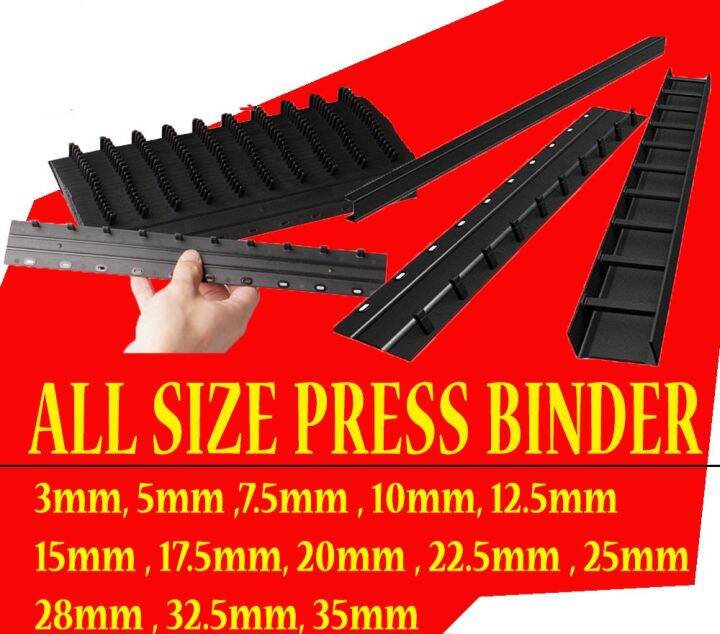 Press Binder / Binding Strip / Lock Binder / Press Binding Comb