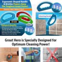 แปรงขัดร่องกระเบื้องGrout Super Remover รุ่นพิเศษ Ergonomic Shaped