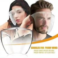 Face shield เฟสชิว หน้ากากคลุมหน้า ช่วยป้องกันละอองฝอย หน้ากากใส หน้ากากกัน