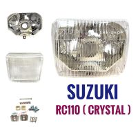 (เกรดพรีเมี่ยม) ชุดไฟหน้า SUZUKI RC110 ( CRYSTAL ) - ซูซูกิ อาร์ชี 110 ( คริสตัล  )ไฟหน้า มอเตอร์ไซค์