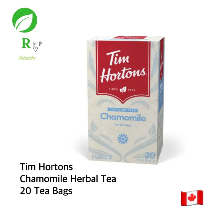 Tim Hortons Flavored Herbal Tea (Caffeine Free) 20 tea bags 🇨🇦 Lazada PH