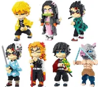 เลโก้ ตัวต่อนาโนชุดดาบพิฆาตอสูร Demon slayer : Kimetsu no Yaiba size jumbo LBP 2111-2117