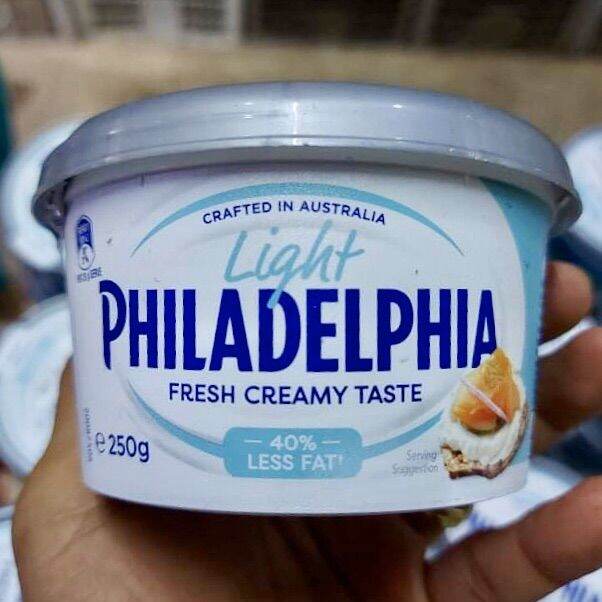 Philadelphia Light Cream Cheese 250g SALE Lazada PH
