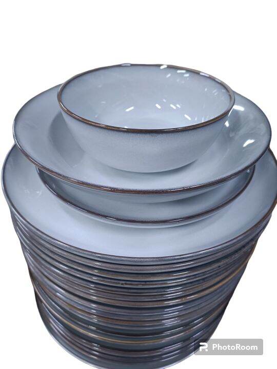 CERAMIC ELEGANT PLATE and BOWL SET Lazada PH