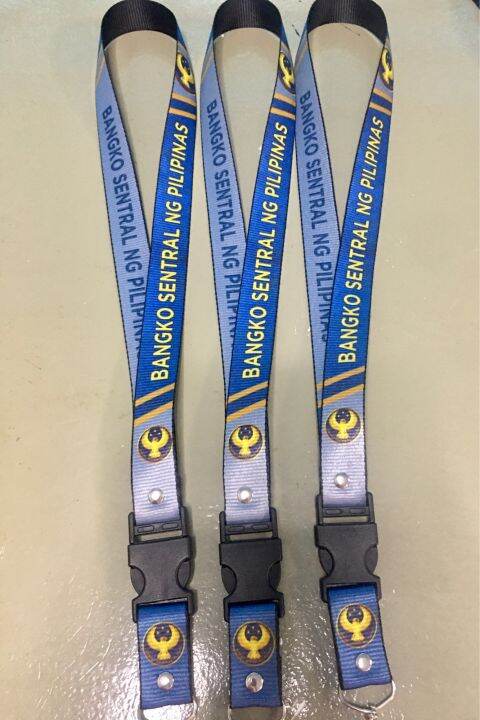 (Bangko Sentral ng Pilipinas BSP) design Id Lace Lanyard ID sling ...