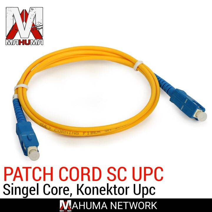 Patch Cord SC UPC Kabel Fiber Optik Single Core Mode Bukan Pigtail ...