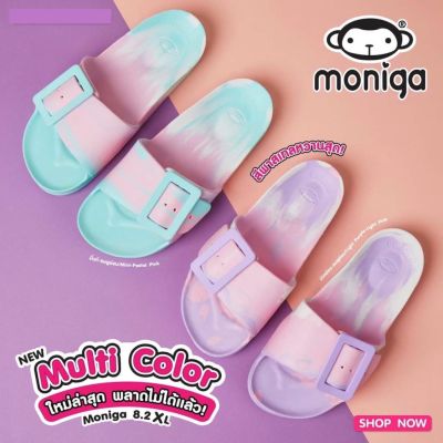 🔥รุ่นพิเศษ Multi Color🔥 รองเท้าแตะ Monobo (รุ่น Moniga 8.2) #เข็มขัดปรับได้จร้าา