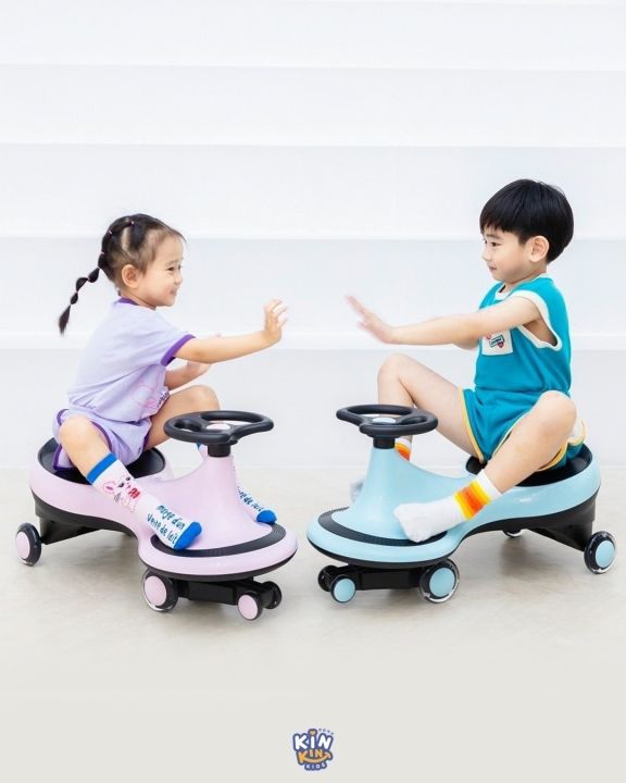 ค่าส่งถูก-kinkinkids-balance-handle-car-รถดุ๊กดิ๊ก-ทรงกลม-บาลานซ์-kinkinkids