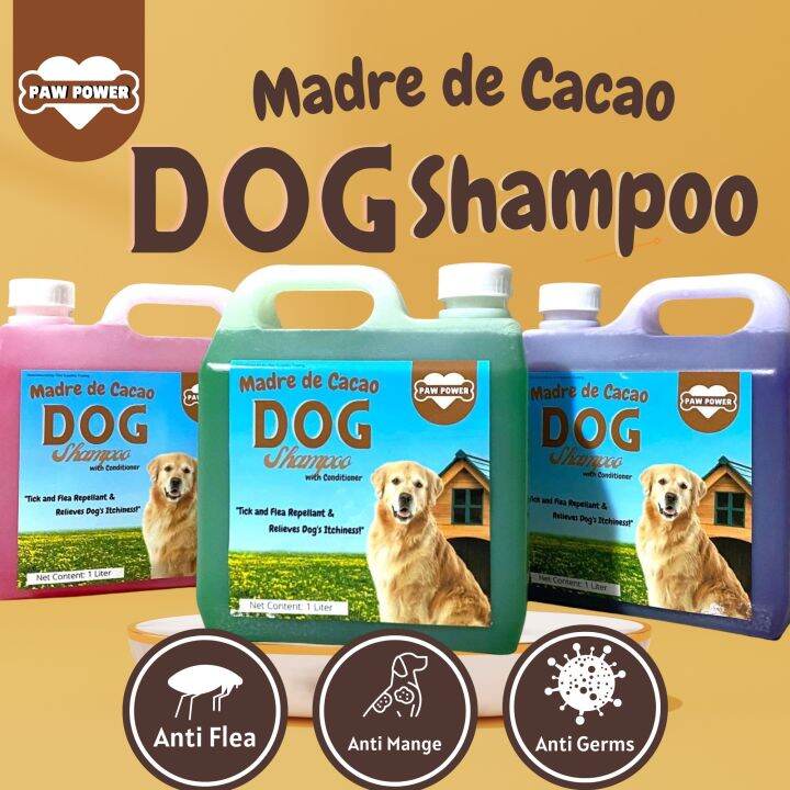 Paw Power Madre de Cacao Dog Shampoo Lazada PH