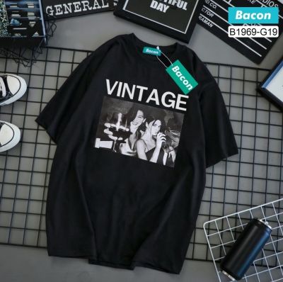 เสื้อยืดโอเวอร์ไซส์ VINTAGE