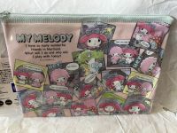 กระเป๋าซิปลาย My Melody x Kuromi นำเข้าจากประเทศญี่ปุ่น ซานริโอแท้ ขนาด 20x14 ซม. ปี 2023