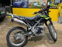 ท่อklx230 ปลายโยชิ1 หัวเคพล่า งานแสตนเลตน