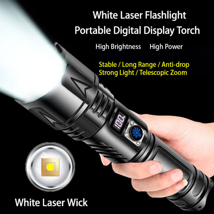 Outdoor Ultra Bright 5-Modes White Light Zooming Camping