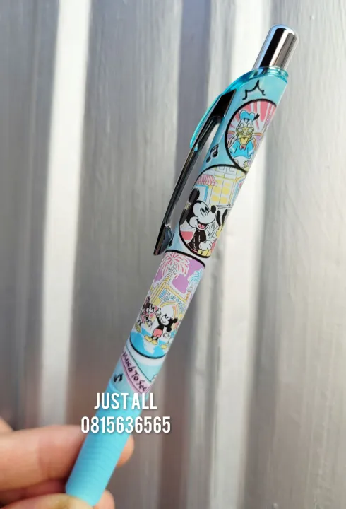 disney-resort-pentel-energel-ปากกาหมึกเจลสีดำ0-5mm