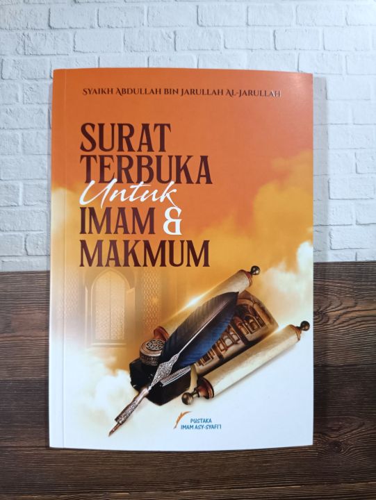 Surat Terbuka Untuk Imam And Makmum Pustaka Imam Syafii Soft Cover