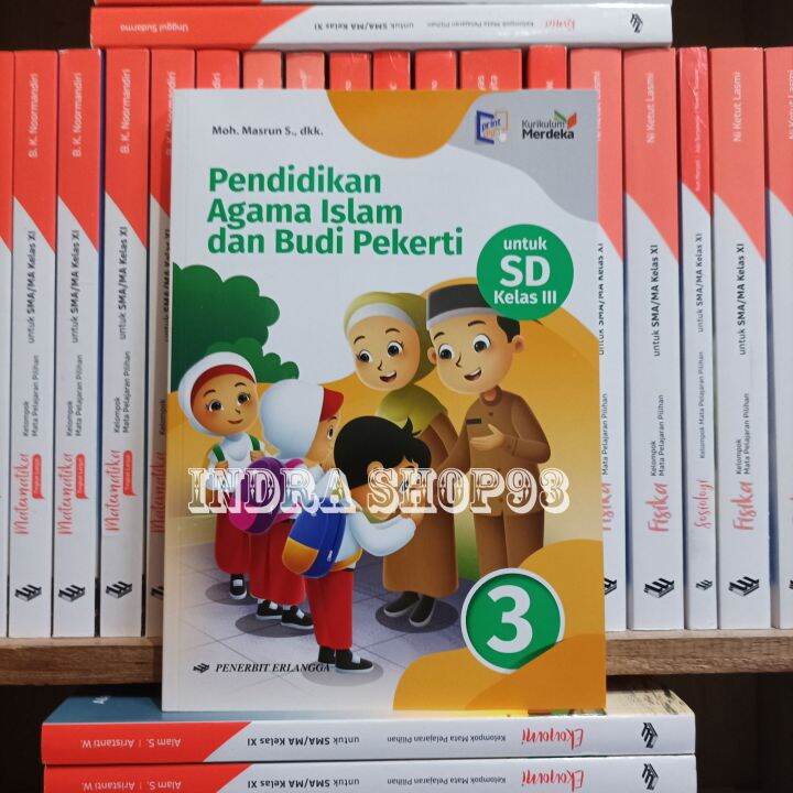 Buku Pendidikan Agama Islam Kelas 3 SD/Mi Kurikulum Merdeka Erlangga ...