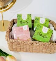 (เซต.คู่.ได้ 2 ชิ้น)เจลผักใบล่า+สบู่ ใบล่าBaila Veggie gel ของแท้ 100%